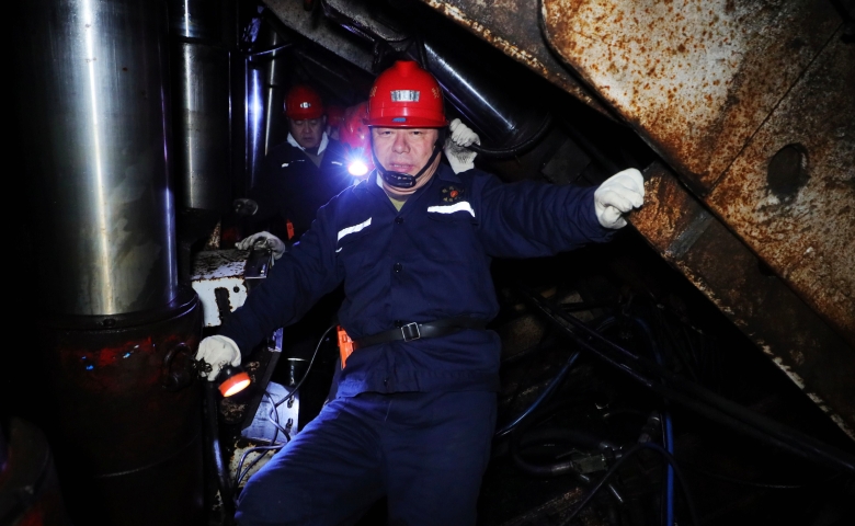 張秉德到峻德礦調研檢查工作